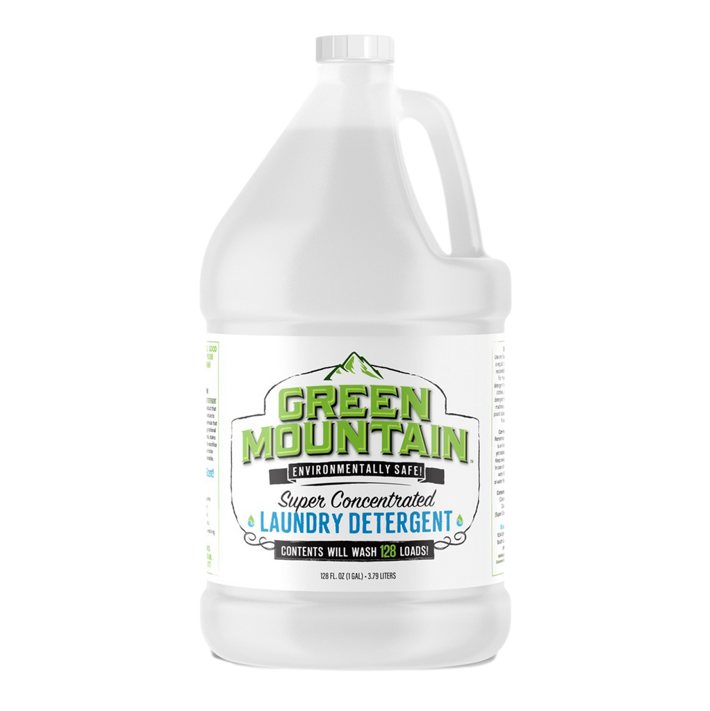 It's Time to Feel Good About Doing Your Laundry Again with GREEN MOUNTAIN™ Super Concentrated Laundry Detergent