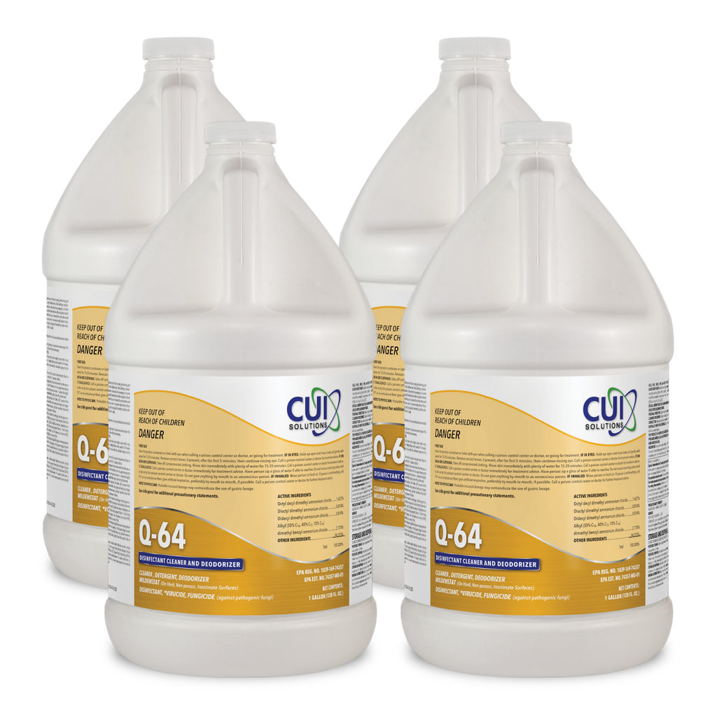 Q-64 Disinfectant Cleaner and Deodorizer Concentrate: Your Ultimate Solution for a Cleaner and Safer Environment