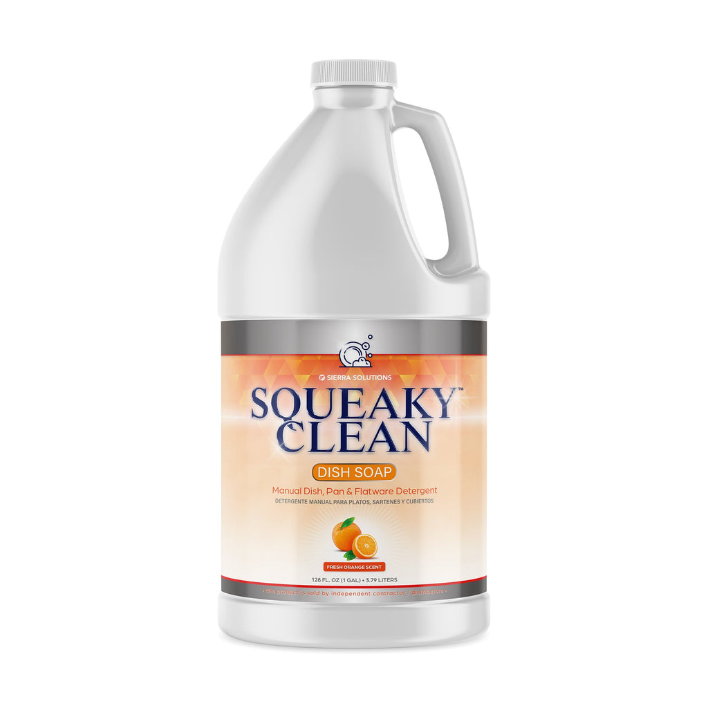 SQUEAKY CLEAN™ Dish Soap by Sierra Solutions