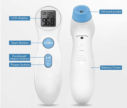 Touch Free Infrared Thermometer, Wall Mountable
