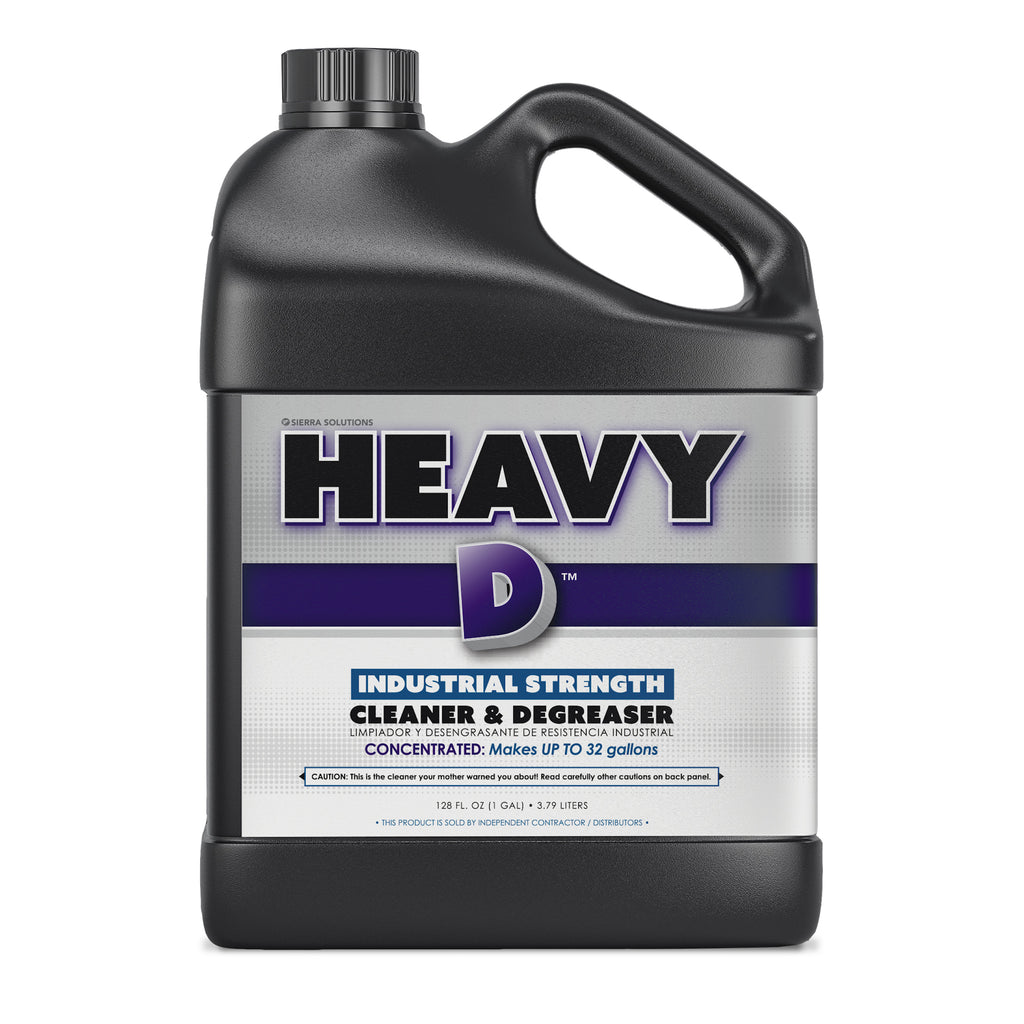 Introducing HEAVY D™: The Ultimate Industrial Strength Cleaner; Degreaser