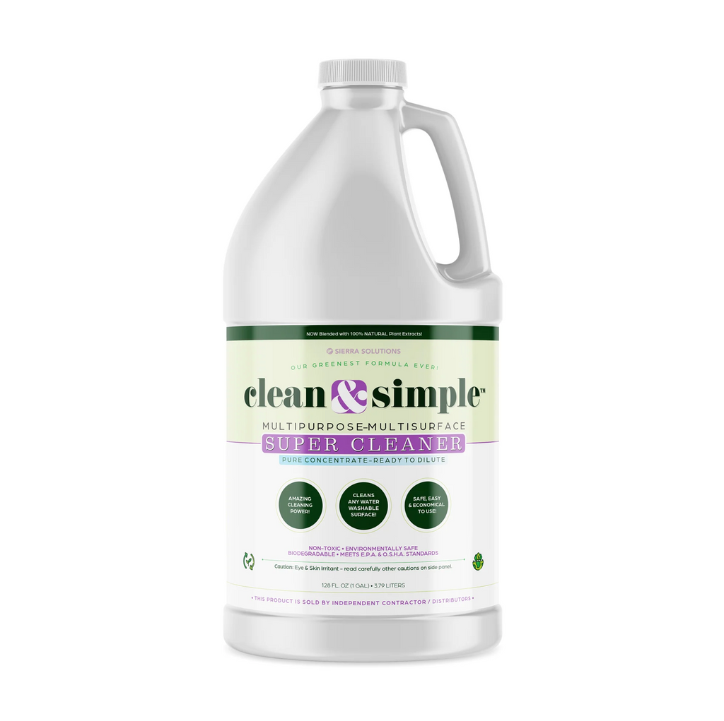 The Benefits of Using clean & simple™ SUPER CLEANER for All Your Cleaning Needs!