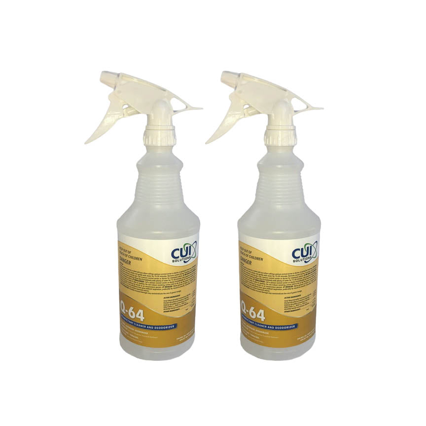 Q-64 Disinfectant Cleaner & Deodorizer Concentrate | Makes 64