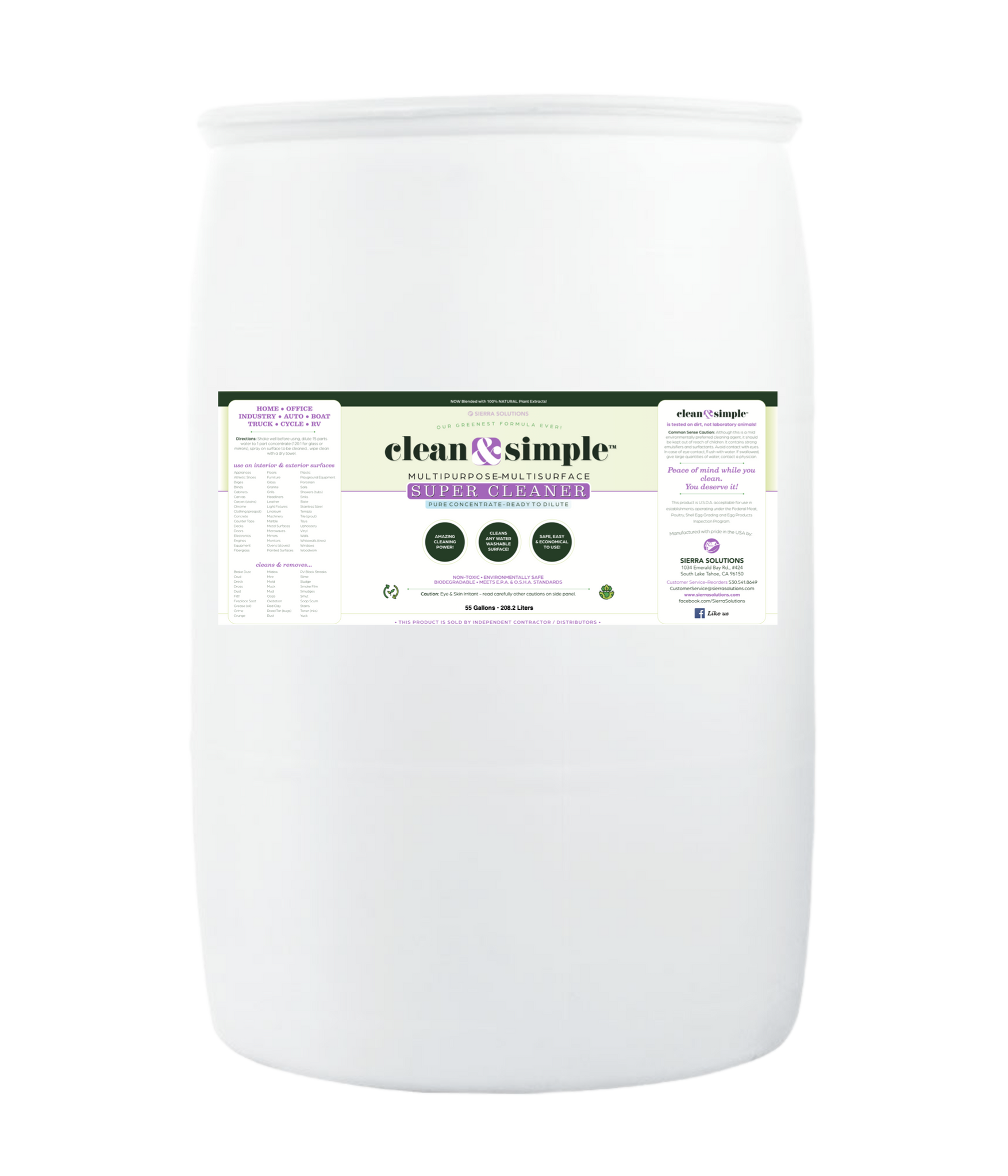 AllPurpose Cleaner Concentrate clean & simple™ SUPER CLEANER