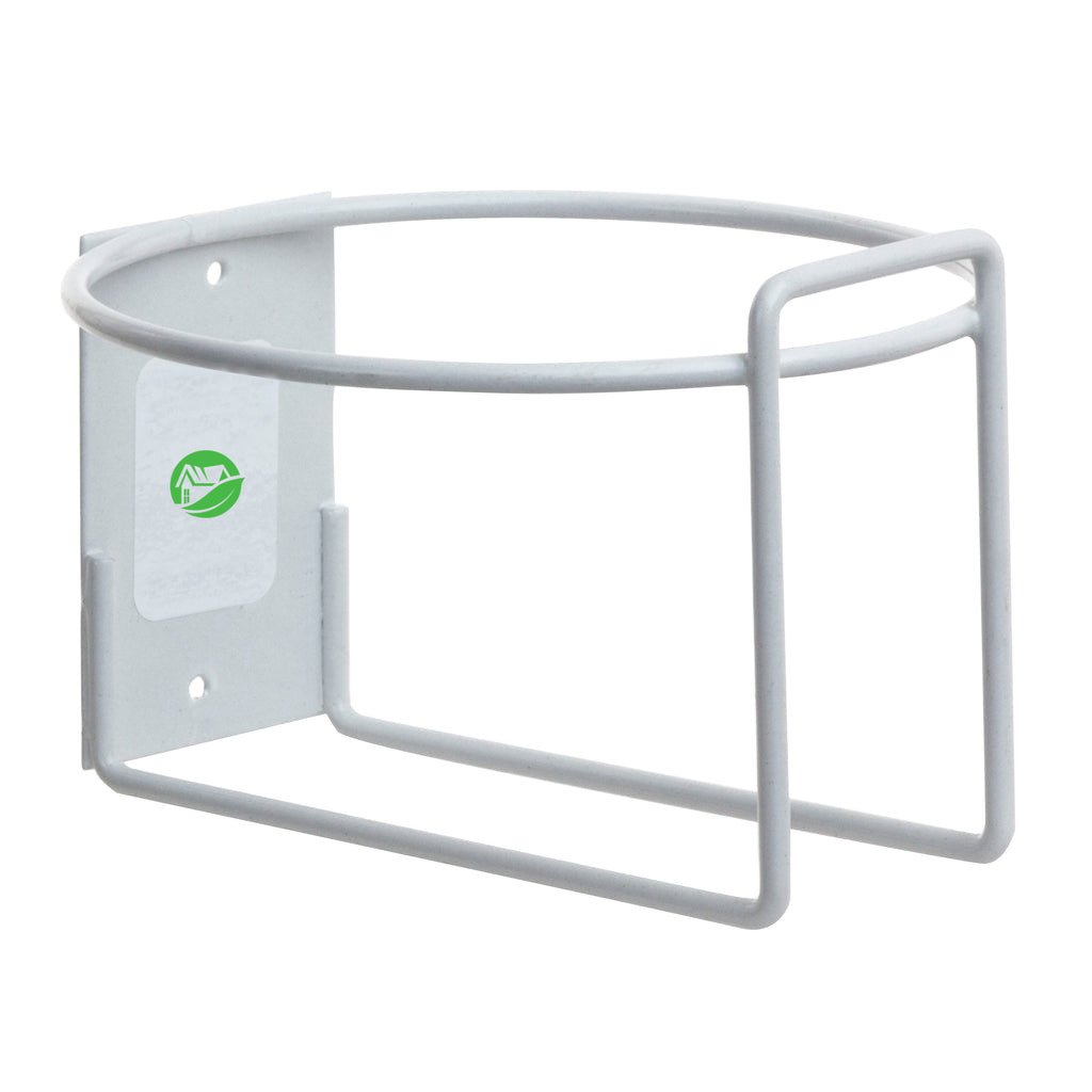 Single Round 1 Gallon Jug Holder Rack for hanging on a wall