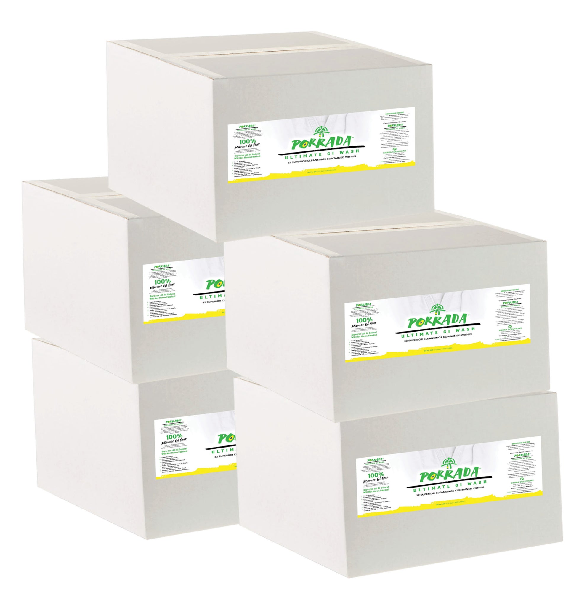 PORRADA™ Ultimate Gi Wash "Best JiuJitsu Laundry Detergent for Rash