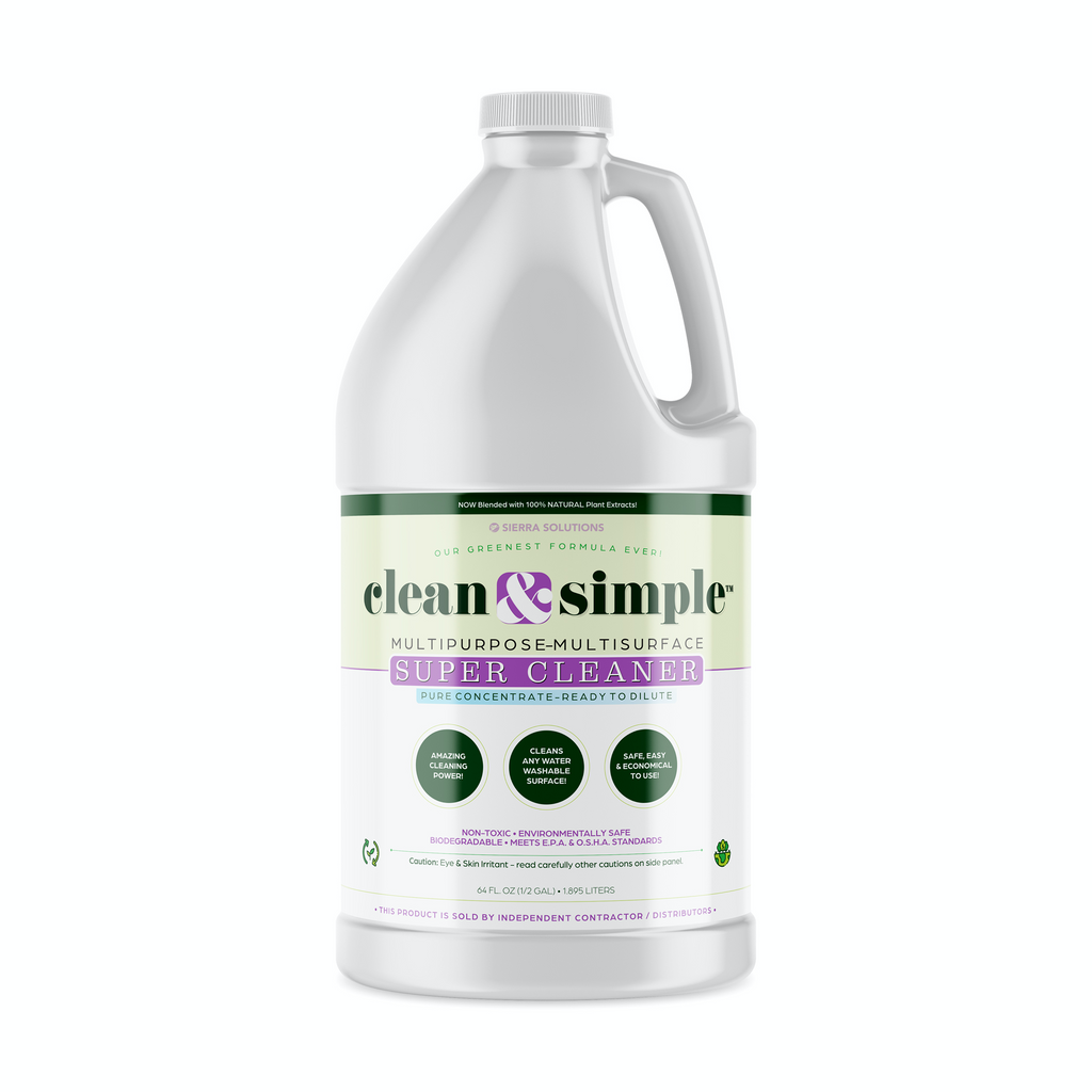 clean & simple™ SUPER CLEANER concentrate – Sierra Solutions